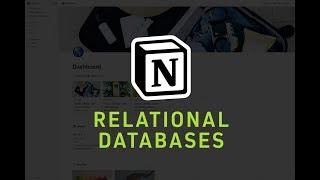 Using Notion's Relational databases feature