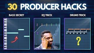 30 Producer HACKS In 437 Seconds