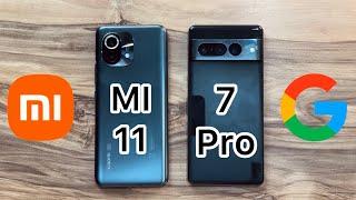 Xiaomi MI 11 vs Google Pixel 7 Pro