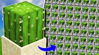 Die Beste Einfachste Minecraft Kaktusfarm ohne Redstone! Tutorial | Anleitung