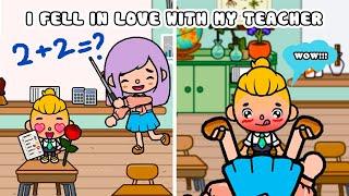 I Fall In Love With My Teacher Even In Dreams  | Sad Story | Toca Life Story | Toca Boca