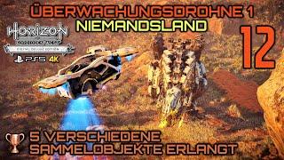 Horizon Forbidden West • Überwachungsdrohne: Niemandsland [Datenmodul 1] • Sammelobjekte *12