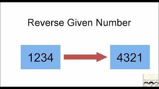 C Practical and Assignment Programs-Reverse given Number