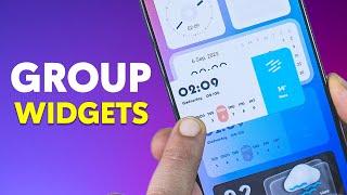 Group Widgets  MIUI 15 Upcoming Feature