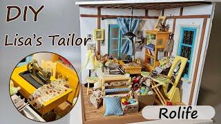 DIY Miniature Dollhouse | Robotime Rolife | Lisa's Tailor