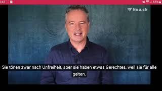 Videokolumne "Auf den Punkt" von Ueli Schmezer. "Ich finde Vorschriften gut."