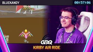 Kirby Air Ride by Bluekandy in 57:06 - Awesome Games Done Quick 2025