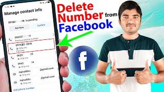 How To Remove MOBILE NUMBER from Facebook 2023 (Ultimate Guide) ️