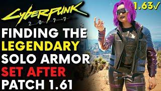 Cyberpunk 2077 - How To Get Legendary Solo Armor Set | Patch 1.63 (Locations & Guide)