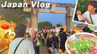 [Vlog] Daily life in Japan  I went to Japan's largest autumn festival!