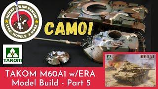 Plastic Scale Model Build - TAKOM M60A1 w/Explosive Reactive Armor 1/35 - Photo-Etch, Camouflage