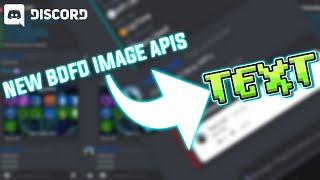 New BDFD Image Api's | #1