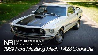 Rare 1 of 2 1969 Ford Mustang Mach 1 428 Cobra Jet Sportroof: Now Available!