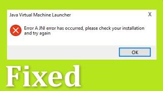 Minecraft 1.17 A JNI Error Has Occurred Please Check Your Installation And Try Again TLauncher - Fix