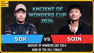 WC3 - [HU] Sok vs Soin [ORC] - Finals - Ancient of Wonders Cup 2024