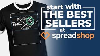  Start with the Best Selling Merch at Spreadshop