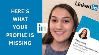 LinkedIn Profile for College Students | Tips + What Mine Looks Like