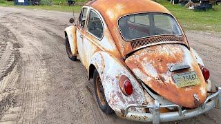 SEIZED Engine on Test Drive - VW Beetle "BAMA"