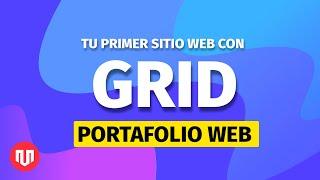  Sitio web usando GRID con HTML, CSS y responsivo