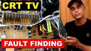 Crt Tv Power Problem Solution | Tv Repairing Malayalam