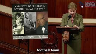 Congresswoman Kaptur Floor Speech Tribute To Figures In Northwest Ohio Black History