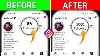 அட இது வேற Level...| How To Increase Instagram Followers In Tamil | Tech Media