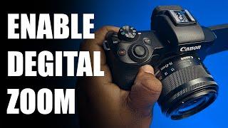 How to Enable Digital Zoom in Canon Camera || CANON M50 MARK II || Digital Zoom Kaise Enable Kare