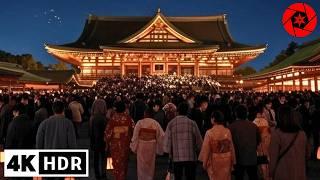 Tokyo New Year 2025 - How locals ring in the new year - 4K HDR