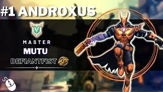 MUTU The BEST Androxus in THE WORLD Paladins Ranked Competitive