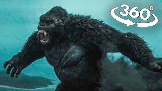 360° VR Godzilla VS Kong / Teaser Operation Monarch Official 4K