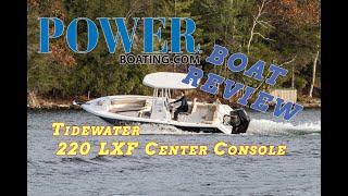 (live) 2021 #Tidewater 220 LXF Center Console Video (Boat Review BEST FISHING BOAT)