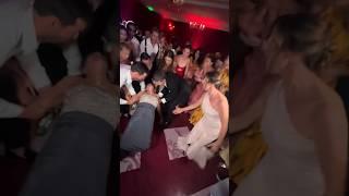 Mother of the bride’s accidental trust fall ️