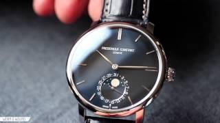 WORN&WOUND: FREDERIQUE CONSTANT SLIMLINE MOONPHASE REVIEW