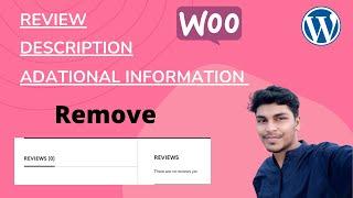 how to remove product additional information tab | data tab remove | woocommerce