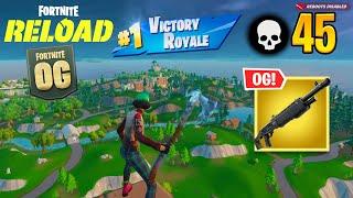 Fortnite Reload | High Kill Solo vs Squads OG Gameplay (Keyboard & Mouse)