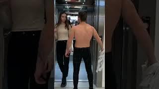 Elevator Prank Gone wrong  shmeksss pranks  #shorts