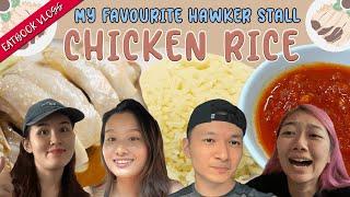 Our Favourite Chicken Rice Stall | Eatbook Vlogs | EP 70