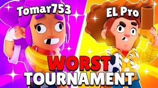 The WORST Brawl Stars Tournament Ever (Noobs ONLY)