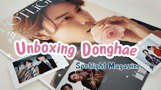 Unboxing Spotlight Magazine Super Junior Donghae Version! 