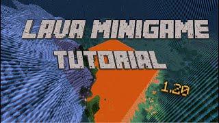 Minecraft | How to make a lava Rising Minigame in 1.20+