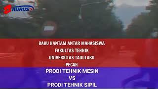 B4KU H4NT4M Mahasiswa Tehnik Mesin VS Tehnik Sipil Fak. Tehnik UNTAD @SAURUS T.V