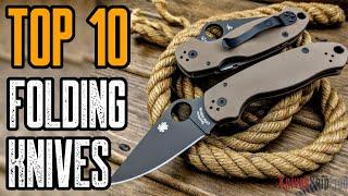 TOP 10 BEST FOLDING KNIVES 2020 for Outdoor Survival