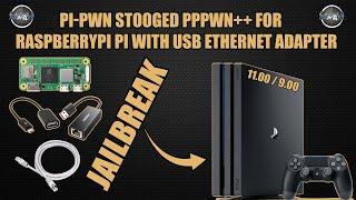 How to PS4 Jailbreak 11.00 using a Raspberry Pi (Karo) with USB Ethernet Adapter (Full Tutorial)
