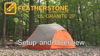 FEATHERSTONE UL GRANITE 2P Tent review