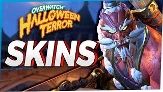 Overwatch ALL SKINS! - Halloween Terror Event Plus Emotes, New Modes, and More!