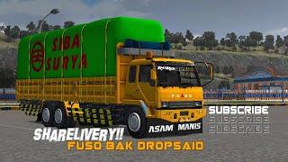 SHARE LIVERY DAN MOD FUSO BAK DROPSHAID FREE || ADE ISKANDAR || JANGAN LUPA SUBSCRIBE 