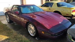 Whats Next For The Abandoned 1993 40th Anniversary Corvette Now That It Runs (Sorta)