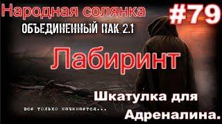 S.T.A.L.K.E.R. Народная Солянка ОП 2.1 #79. Лабиринт. Шкатулка для Адреналина и Хомяк Сахарову.