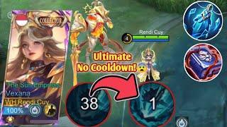 75% COOLDOWN BUAT VEXANA SPAM ULTI NONSTOP! MUSUH GABISA KABUR! BUILD VEXANA TERSAKIT 2025 - MLBB