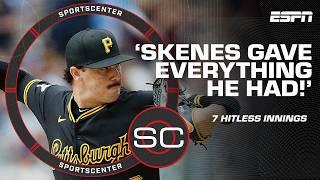 Paul Skenes gave 'EVERYTHING HE HAD!' 7 hitless innings for Pirates  | SportsCenter YT Exclusive